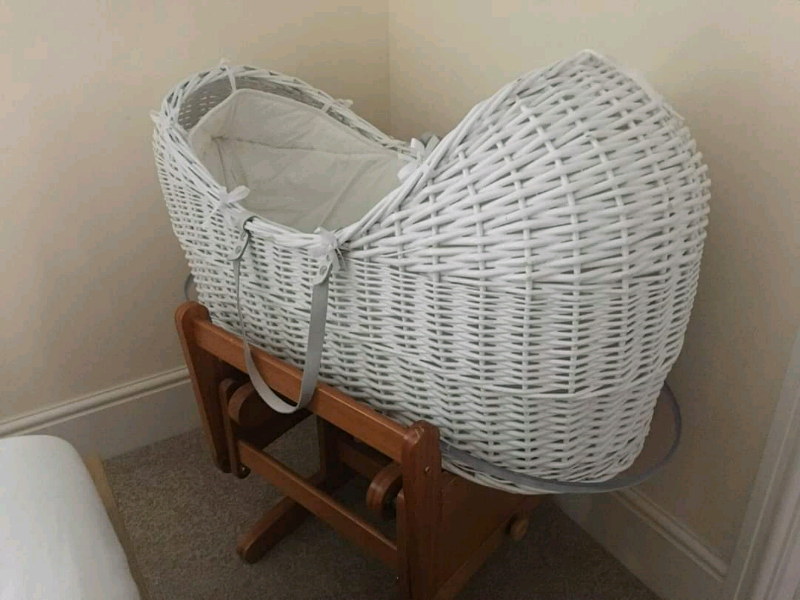 mothercare apples and pears moses basket